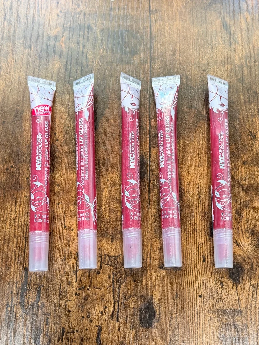 NYC CHINATOWN CHERRY Lip Gloss (Lot of 5)